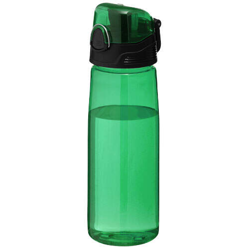 Capri 700 ml tritan sportfles transparant blauw onbedrukt 2166