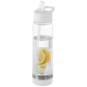 Tuttifrutti infuser drinkfles transparant 3 kleuren tp 12709