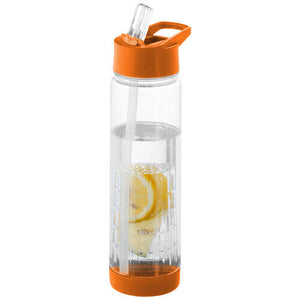 Tuttifrutti infuser drinkfles geel 2 kleuren tp 12706
