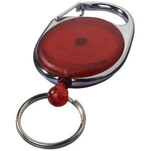 Gerlos sleutelhanger en rollerclip transparant 4 kleuren tp 4401