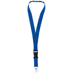 Yogi lanyard met veiligheidssluiting rood 2 kleuren tr 13426