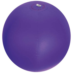 Frosted standbal Orlando geel onbedrukt 4159