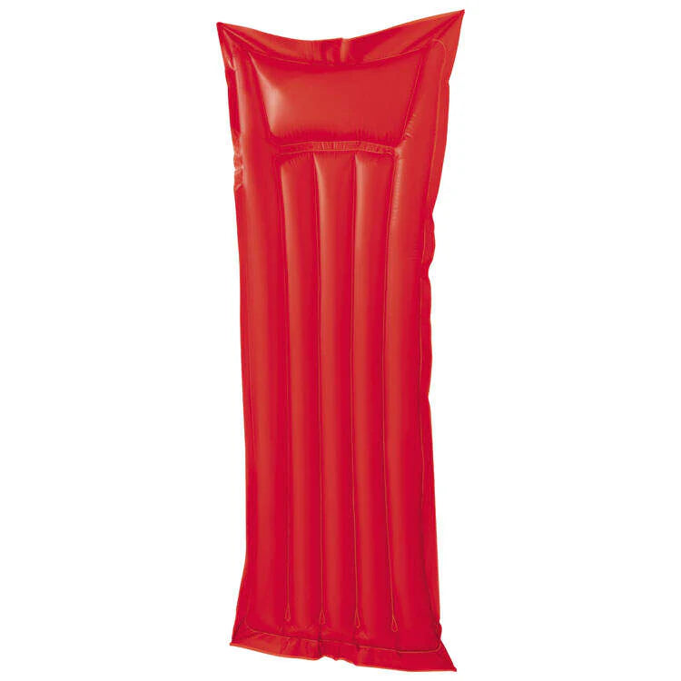 Luchtbed Long Beach rood 1 kleur zd 7256