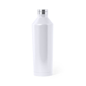 Geïsoleerde fles Gristel donkerblauw 1 kleur
