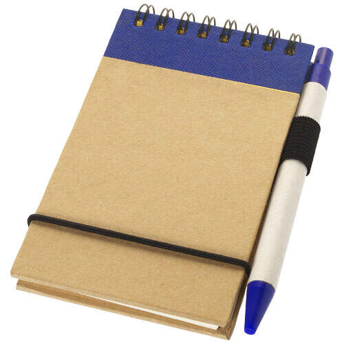 Zuse notitieboek met pen zwart 3 kleuren tp 13909