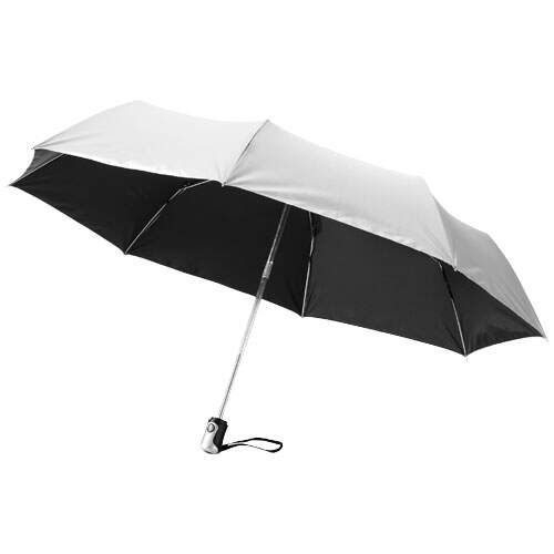 Alex 3 sectie automatische paraplu zwart 2 kleuren zd 582