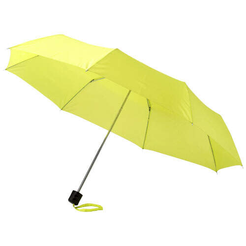 Ida 3 sectie opvouwbare paraplu rood 2 kleuren zd 5443
