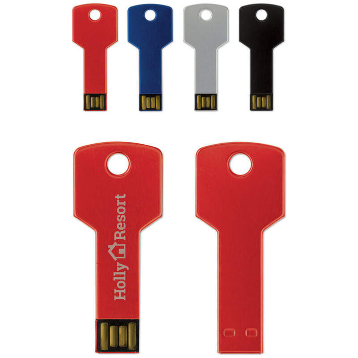 USB 8GB flash drive Key bedrukken