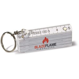 Sleutelhanger Mini Duimstok bedrukken
