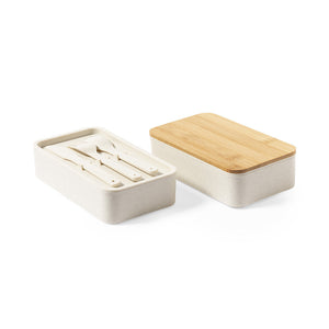 Lunchbox Bawar zwart 1 kleur