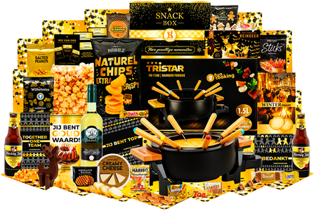 Kerstpakket Culinaire bamboe fondue