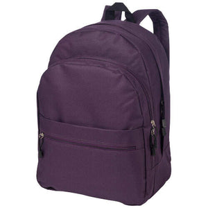 Trend polyester rugzak grijs 1 kleur zd 12679