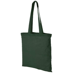 Carolina 100 g/m&sup2; katoenen draagtas zwart 1 kleur zd 2176