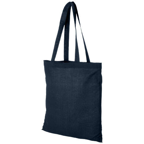 Carolina 100 g/m&sup2; katoenen draagtas zwart 2 kleuren zd 2178