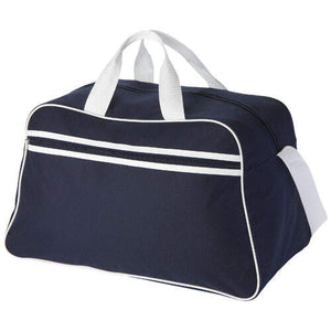 San Jose polyester sporttas zwart 2 kleuren zd 10666
