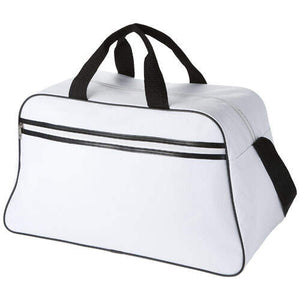 San Jose polyester sporttas zwart 1 kleur tr 10664