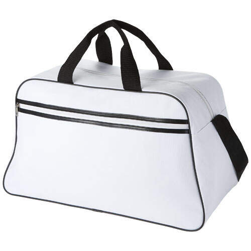 San Jose polyester sporttas zwart 1 kleur tr 10664