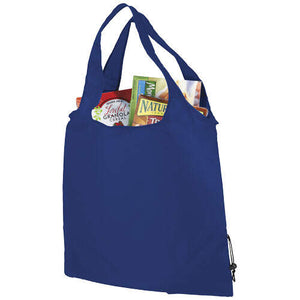 Bungalow opvouwbare shopper donkerblauw 1 kleur zd 1897