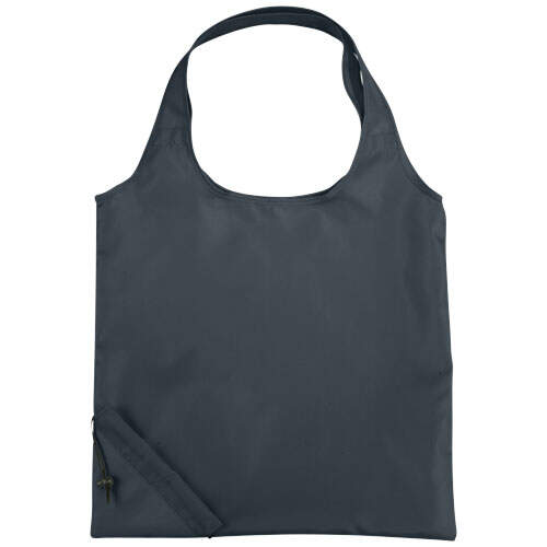 Bungalow opvouwbare shopper donkerblauw 1 kleur tr 1896