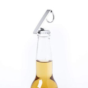 Multifunctionele sleutelhanger Delfis zilver onbedrukt 8121