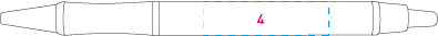 SICILIA balpen metaal 72u 11177