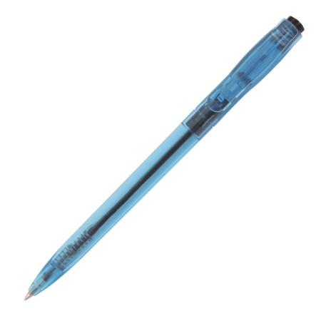SAL balpen transparant lichtblauw 2 kleuren 10654