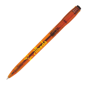 SAL balpen transparant lichtblauw 4 kleuren 10656
