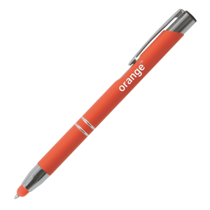 OBI TOUCH balpen soft oranje Graveren 8547
