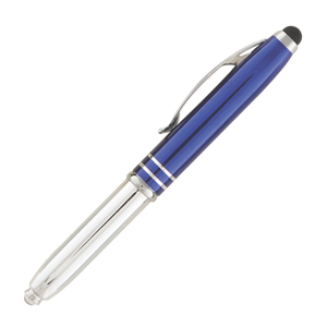 MELOS TOUCH balpen metaal met LED rood Graveren 7815