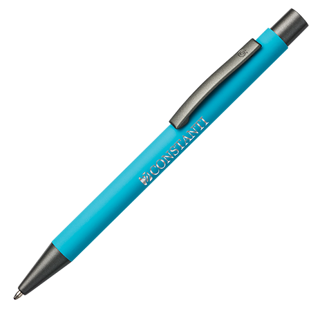 BARBADOS soft touch pen donkergroen Graveren 1325