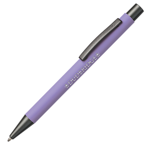 BARBADOS soft touch pen roze Graveren 1333