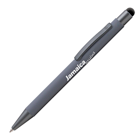 JAMAICA Stylus balpen metaal wit Graveren 5590