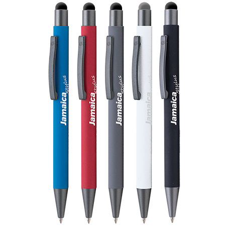 JAMAICA Stylus balpen metaal bedrukken