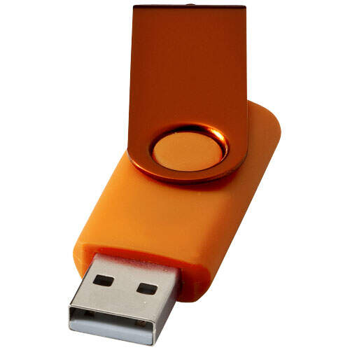 Rotate metallic USB 4GB  sample