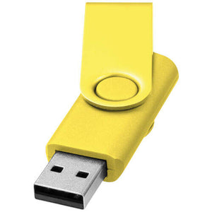 Rotate metallic USB 4GB zwart Doming 10080