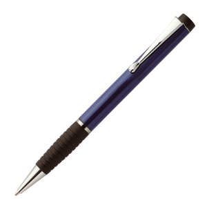 CORSE balpen metaal donkerblauw 2 kleuren 2352