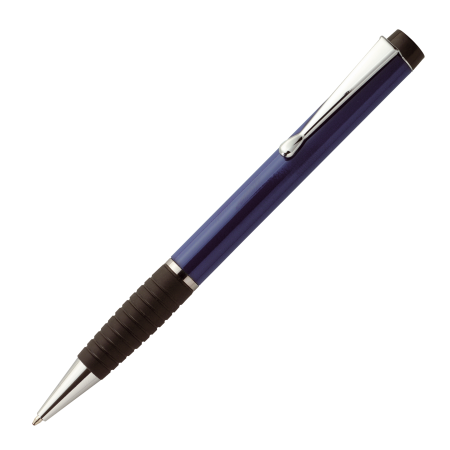 CORSE balpen metaal donkerblauw 2 kleuren 2352