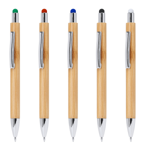 SANTIAGO TOUCH bamboe balpen bedrukken