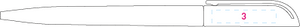 MAG Twist balpen zilver zilver Full colour 7448