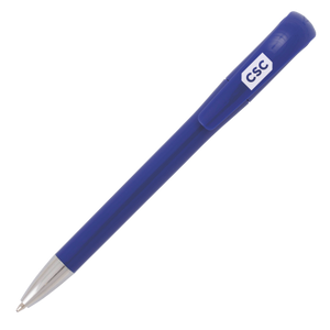 DUBAI balpen HC donkerblauw 2 kleuren 3221