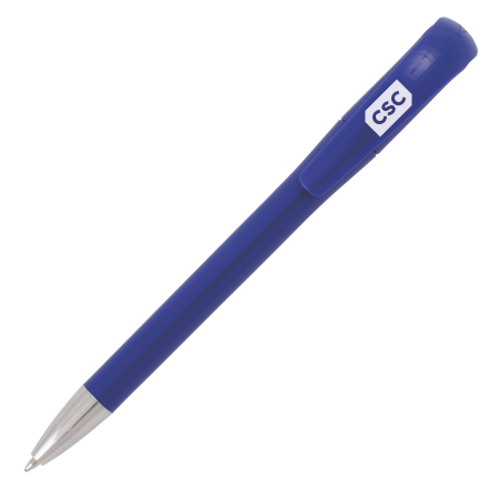 DUBAI balpen HC donkerblauw 2 kleuren 3221