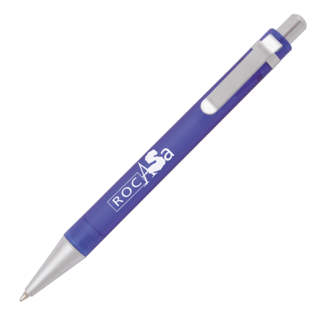 ARTICA balpen metaal frosty donkerblauw 2 kleuren 849