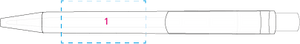 DOT D1 - 30 CR balpen lichtgroen 2 kleuren 2817