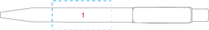 PIXEL PX 40 - B balpen full colour bedrukt 9314