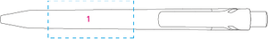 FRAZER balpen met HC clip 72u 4054