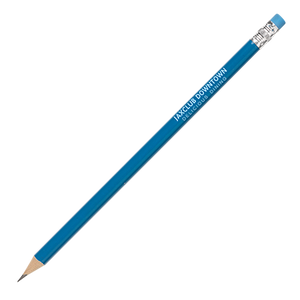 SABA potlood met gum en geslepen punt lichtblauw 1 kleur 10610