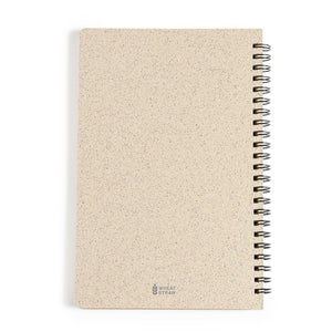 Notitieboekje Roshan naturel 2 kleuren