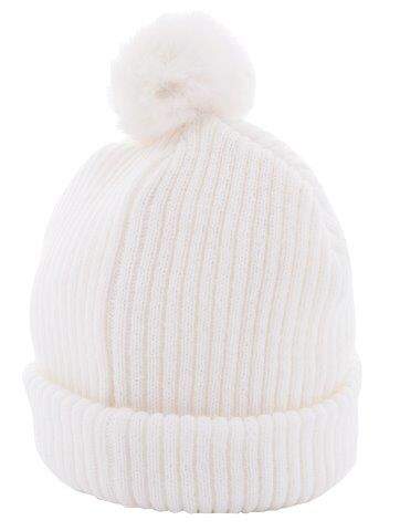 Gebreide beany muts met pompoen  sample
