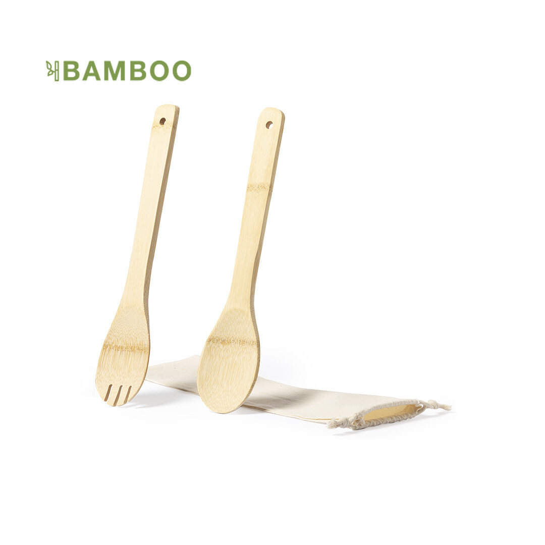 Salade set Berter hout onbedrukt 10660