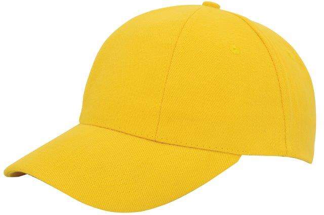 Cap van katoen blauw 1 kleur tr 2137